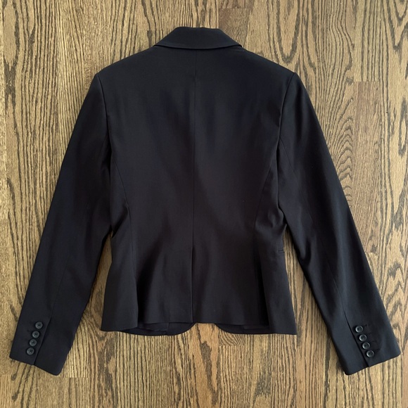 EUC Express Design Studio Two Button Blazer - Black - Size 8 - Picture 11 of 14